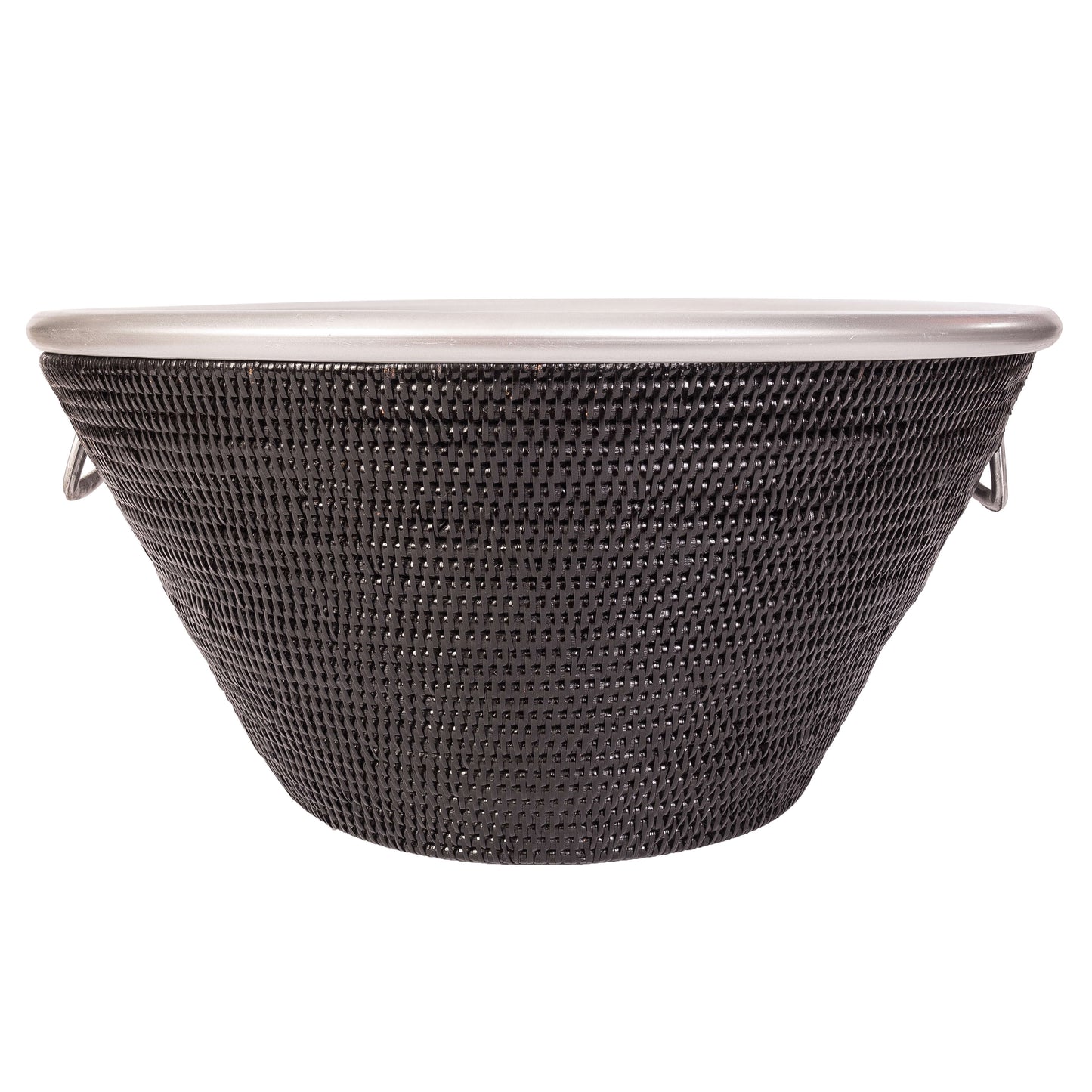 Artifacts Rattan Aluminum Ice Tub - Crystal Conner Design