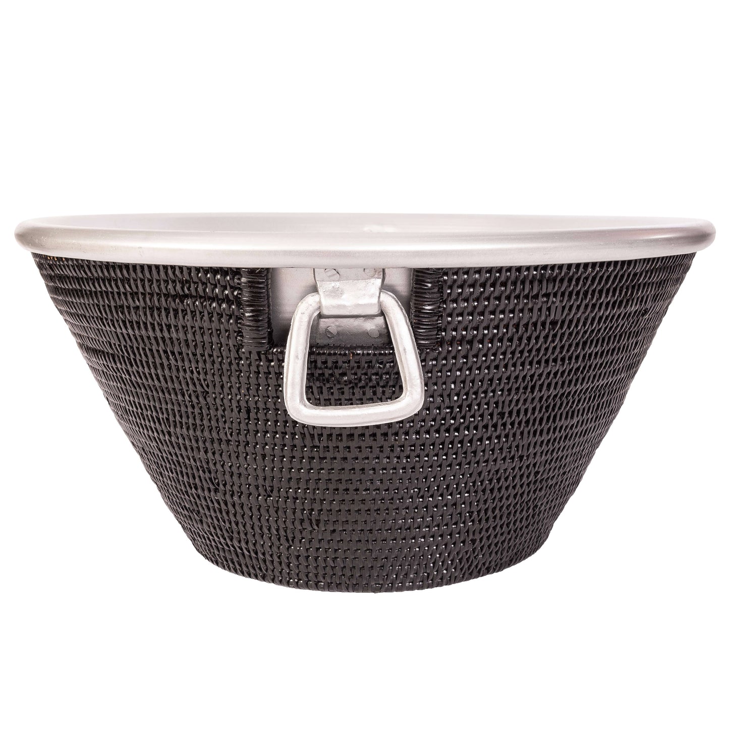 Artifacts Rattan Aluminum Ice Tub - Crystal Conner Design