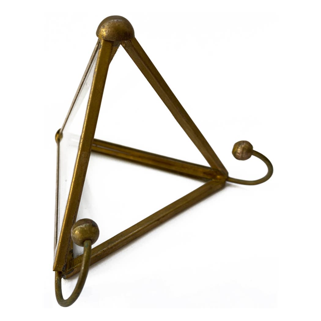Large Solid Brass Easel - Crystal Conner Design