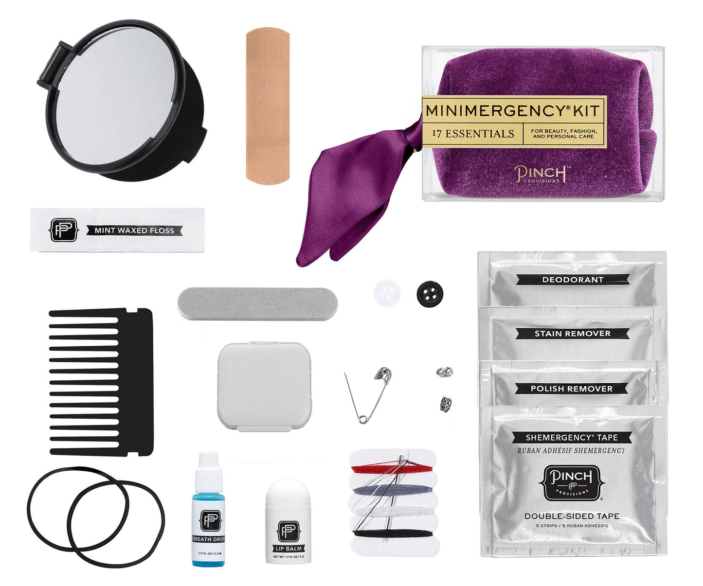 Velvet Scarf Minimergency Kit - Crystal Conner Design