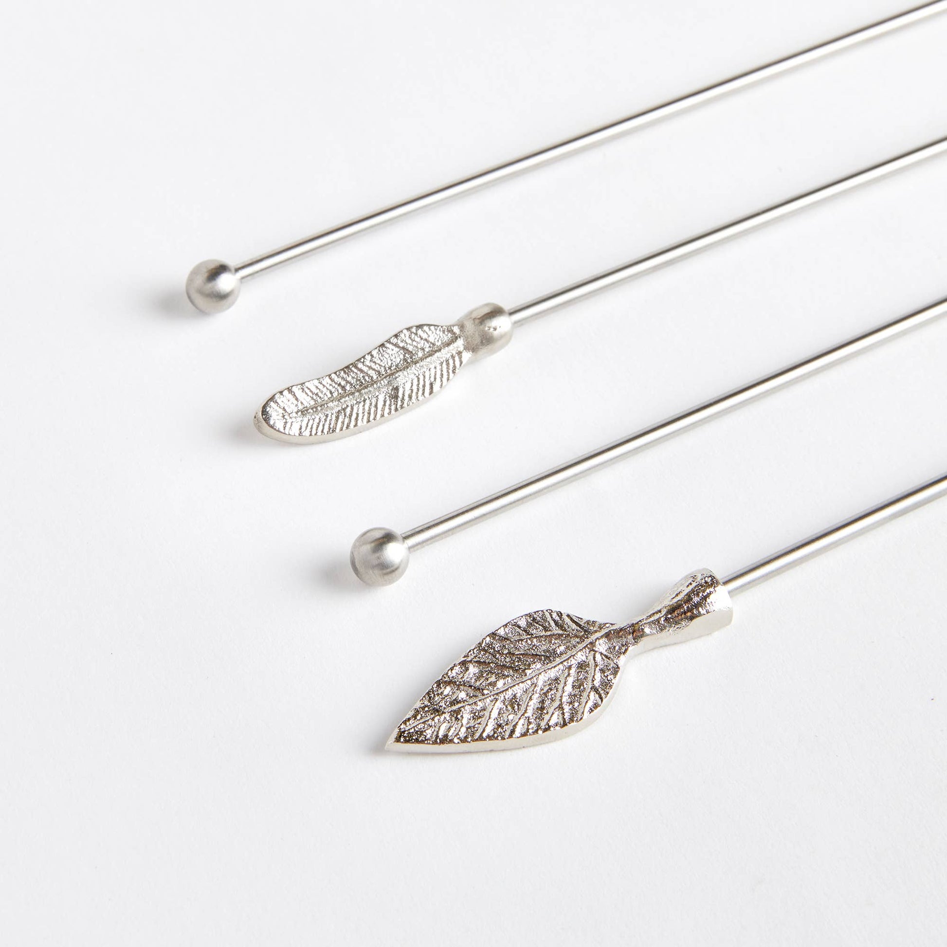 LEAF SWIZZLE STICKS - Crystal Conner Design