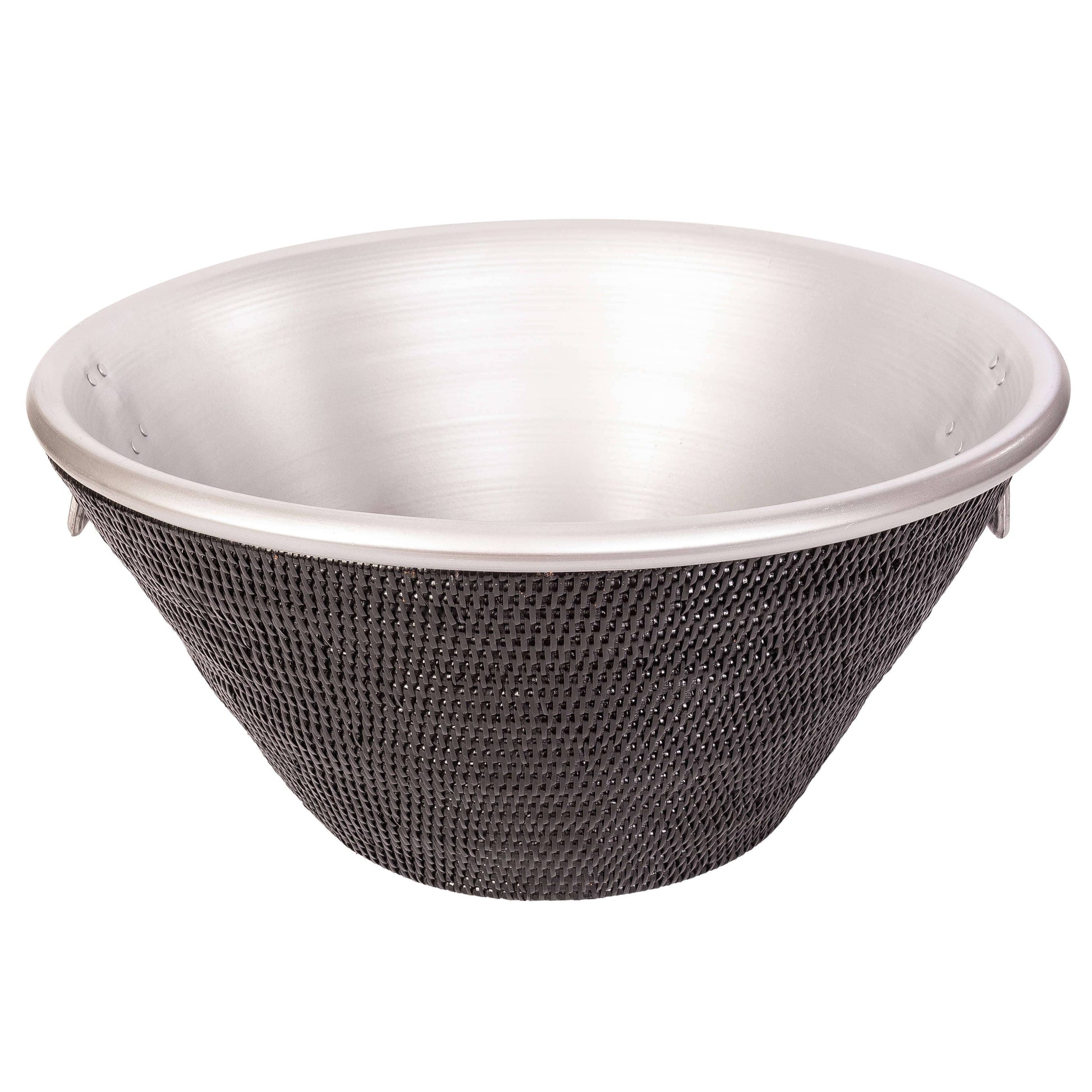 Artifacts Rattan Aluminum Ice Tub - Crystal Conner Design