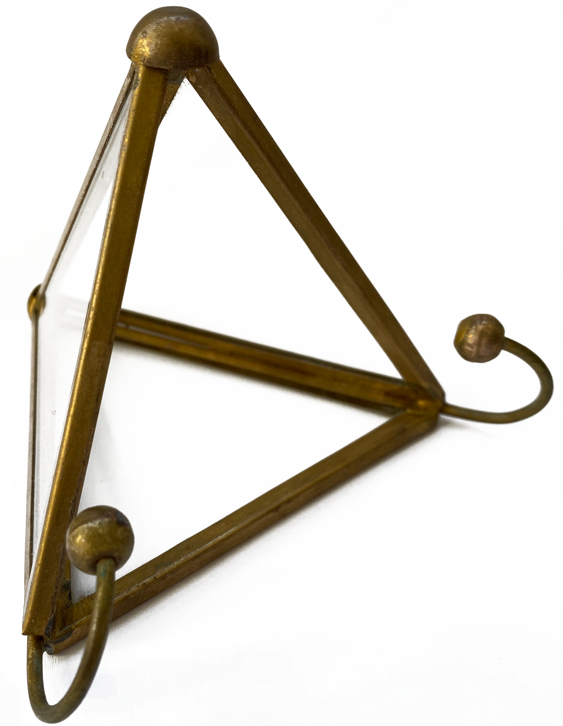Small Solid Brass Easel - Crystal Conner Design