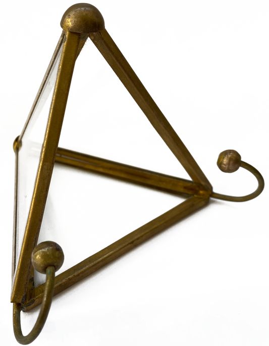Small Solid Brass Easel - Crystal Conner Design