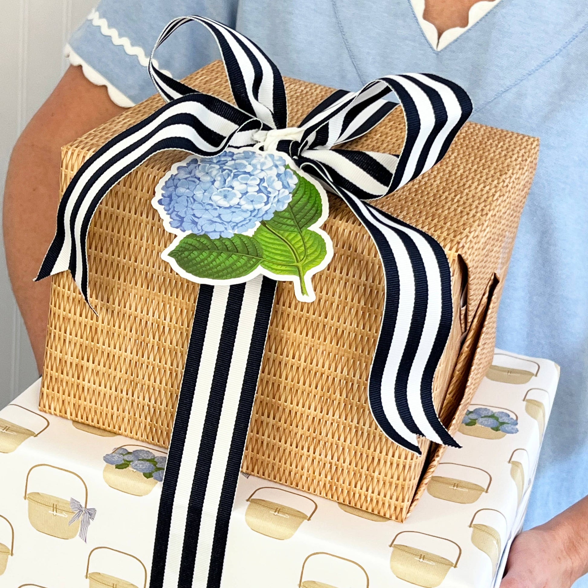 Rattan Gift Wrap Sheets - Crystal Conner Design