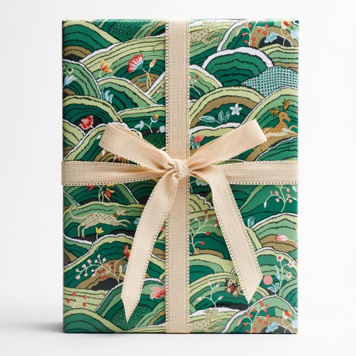 Schumacher Wrapping Paper - Rolling Hills - Crystal Conner Design