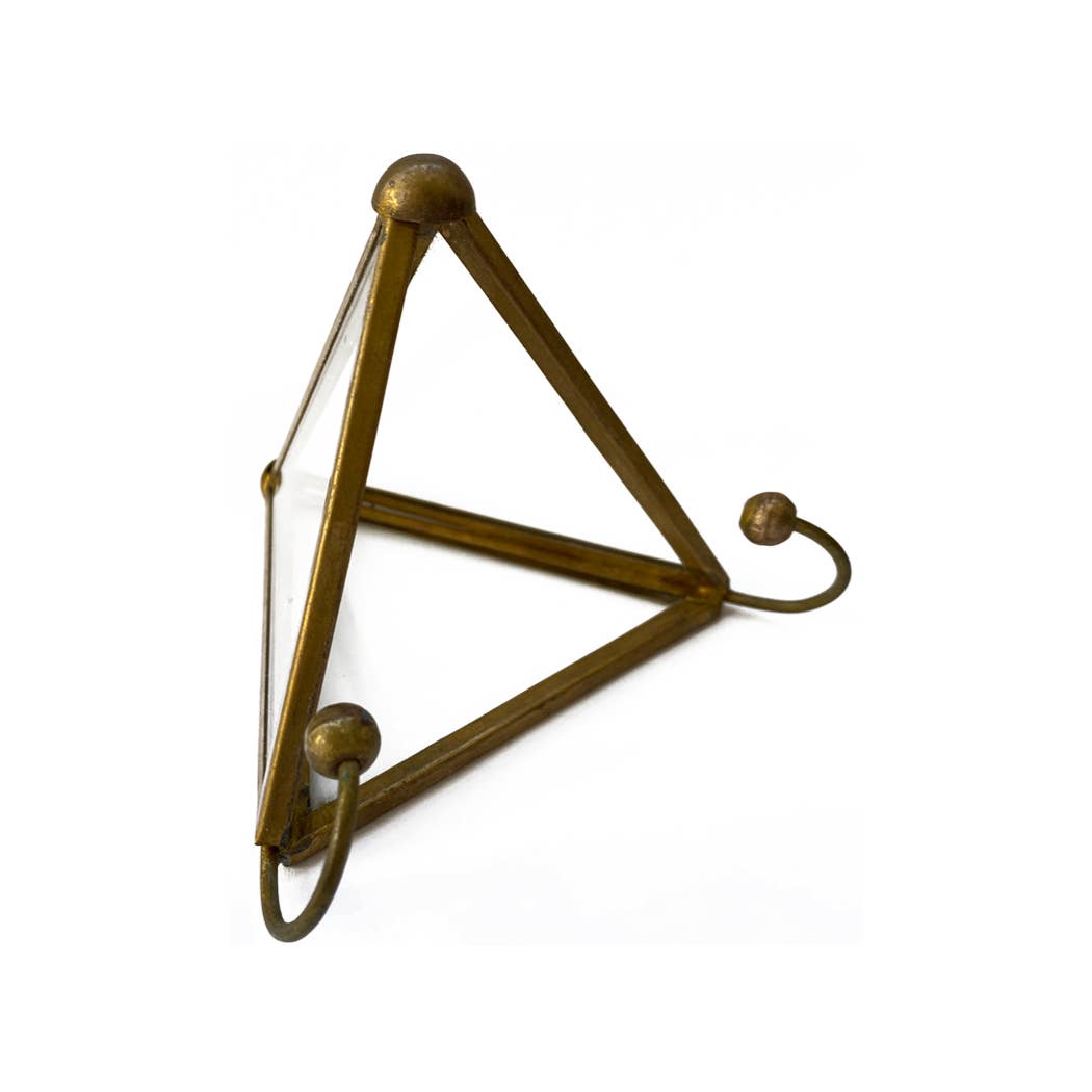 Small Solid Brass Easel - Crystal Conner Design