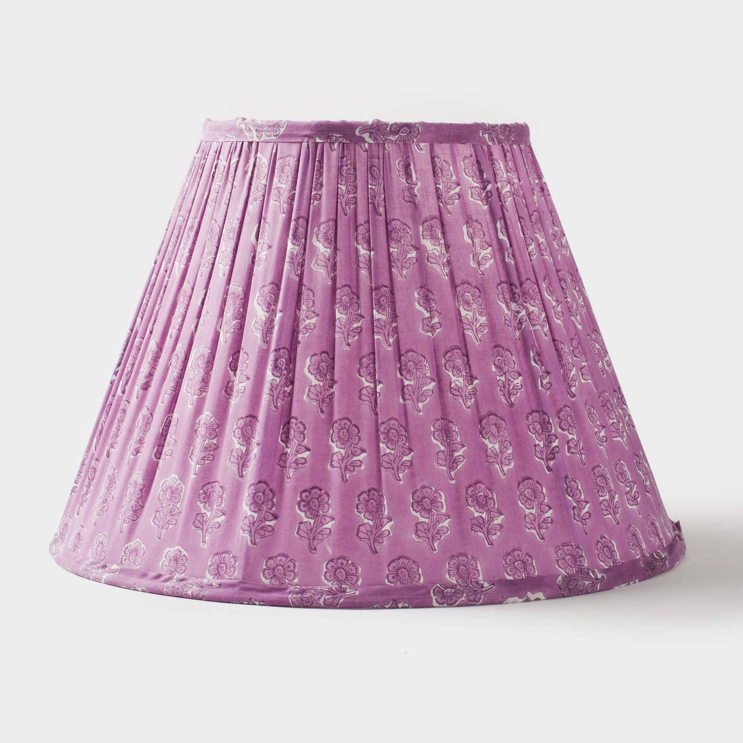 Daisy Gathered Floral Lampshade - Crystal Conner Design