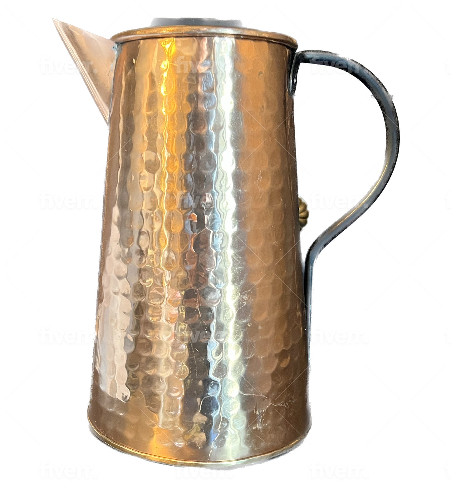 Decorative Copper Pitcher