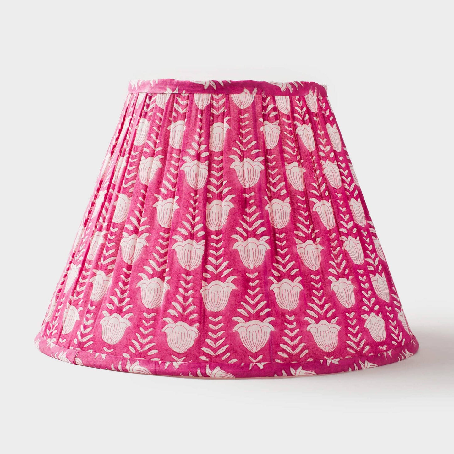 Tulip Gathered Floral Lampshade - Crystal Conner Design