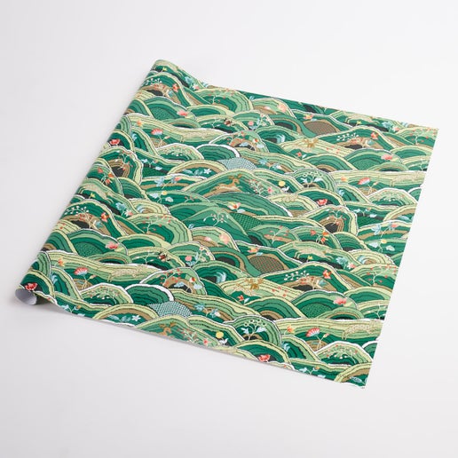 Schumacher Wrapping Paper - Rolling Hills - Crystal Conner Design